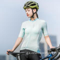 Carvico Fabraic na mBan Rothaíocht Laser-gearrtha Laser Jersey Jersey